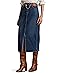Lauren Ralph Lauren Denim Midi Skirt - Main View