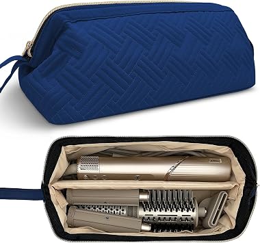 Hair Tools Travel Bag for Shark Flexstyle | Portable Carrying Case for Dyson Airwrap Hair Dryer Brush Revlon Hair Tools | Waterproof Dustproof Shockproof Flat Curling Iron Travel Organizer