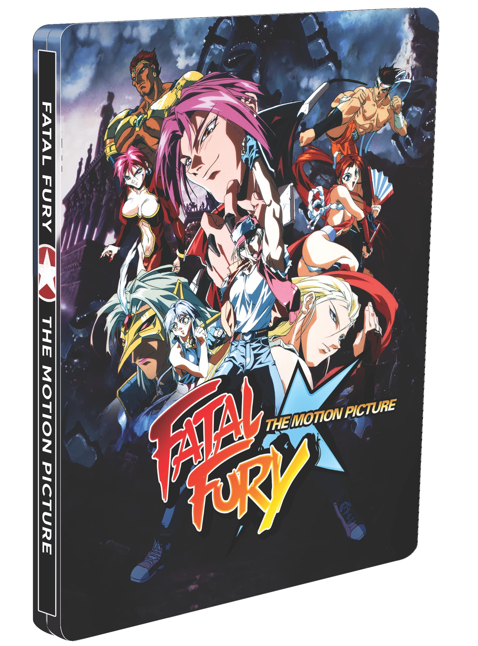 Fatal Fury The Motion Picture Limited Edition Steel Book