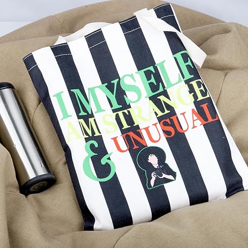 Miniatura 4 de FOTAP Lydia Regalo de película de terror, regalo de Lydia, bolsa de maquillaje, bolsa de Halloween, regalo de gusano de arena, regalo gótico, Blanco