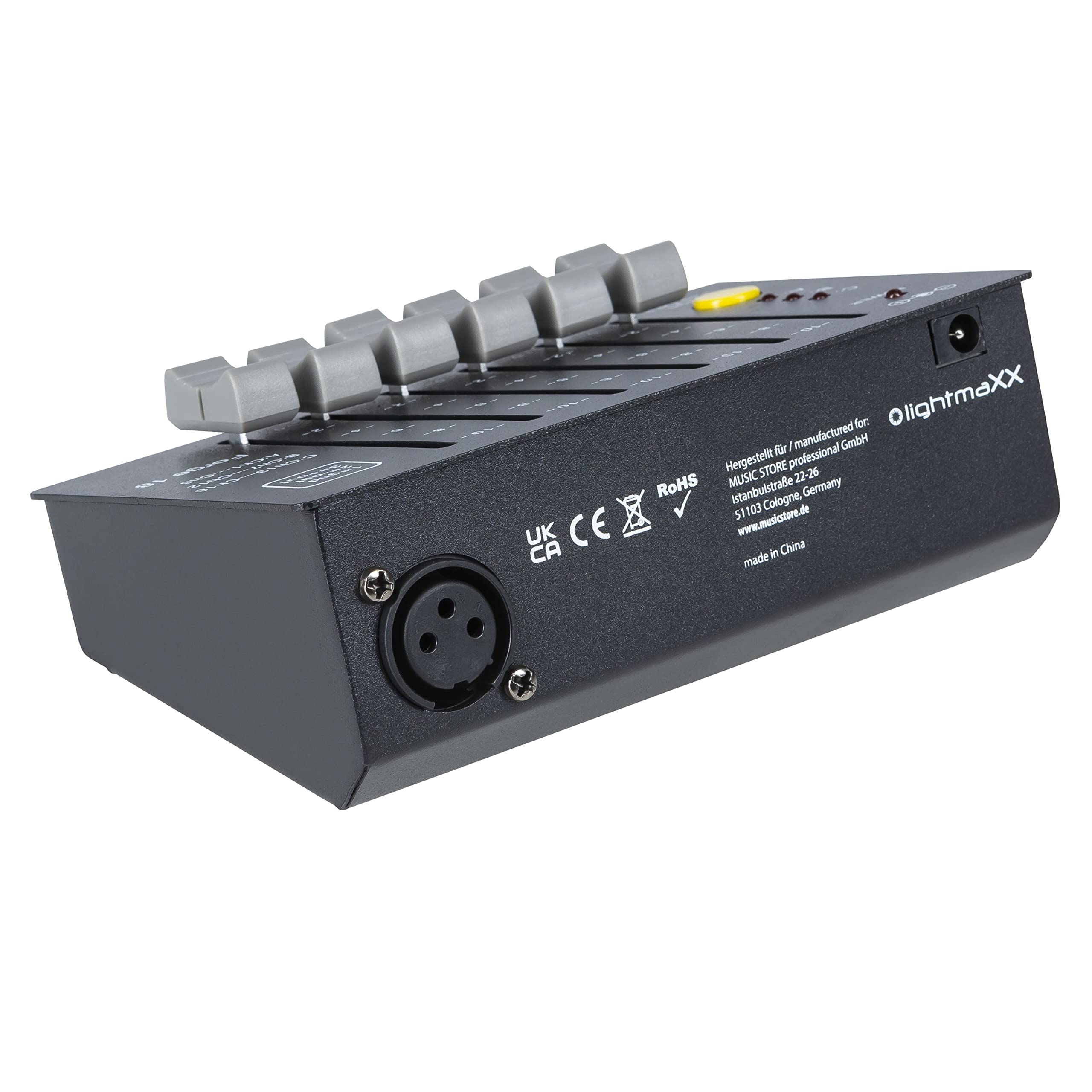 DMX Controller Forge 18, Kompakter 18-Kanal Controller, Ideal für kleine Licht-Setups
