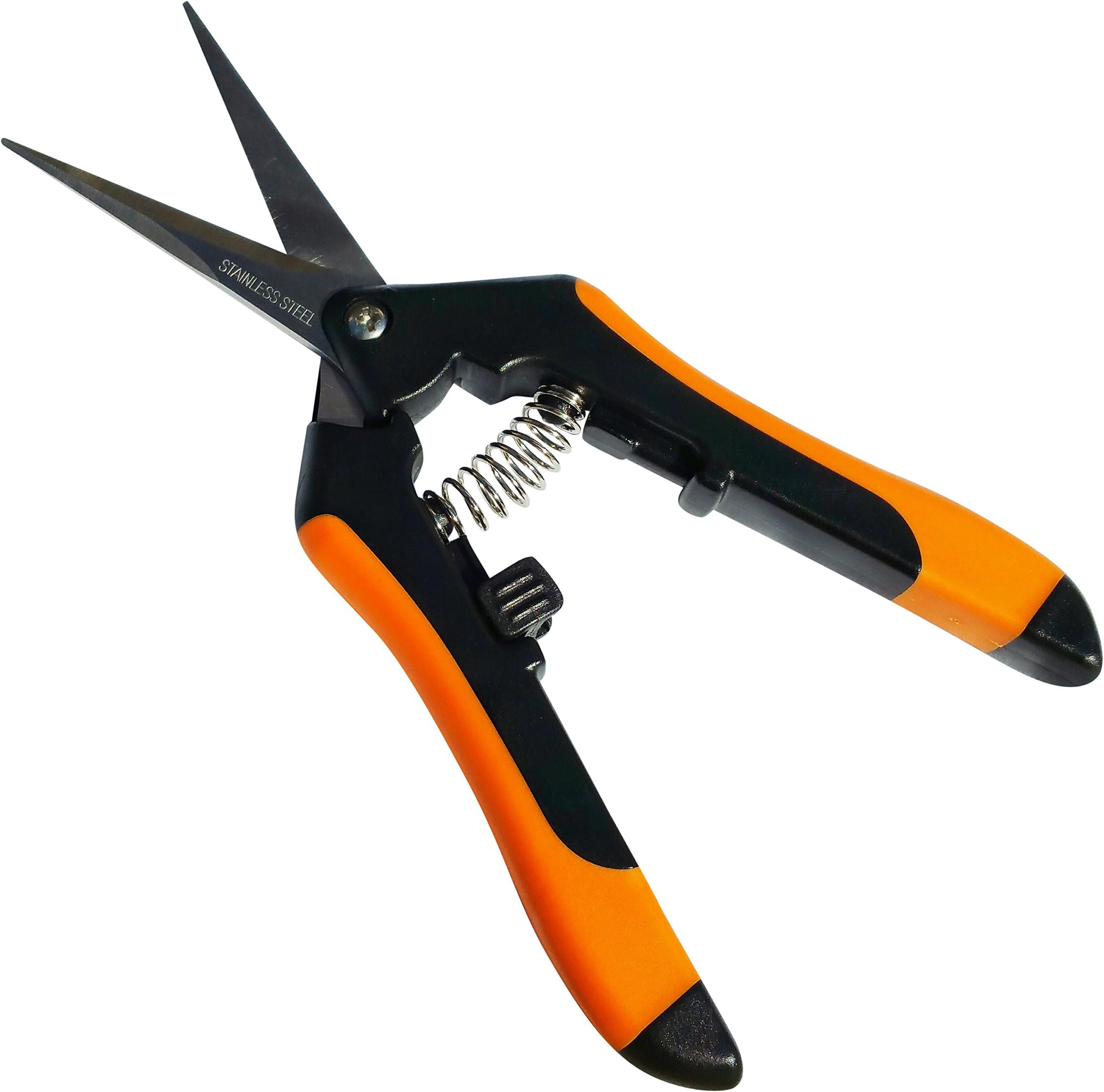 Trimming Scissors, Garden Pruning Scissor with Stainless Steal Micro Tips