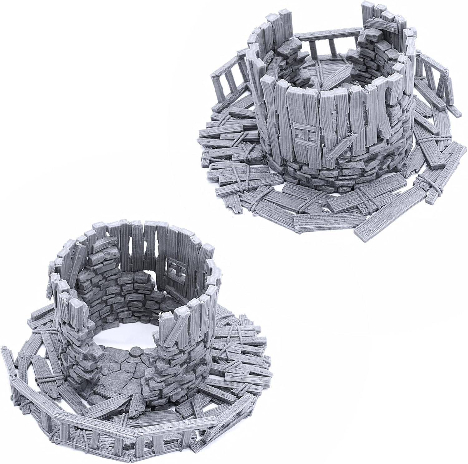 EnderToys Hermit Tower by Printable Scenery, 3D Printed Tabletop RPG Scenery and Wargame Terrain 28mm Miniatures