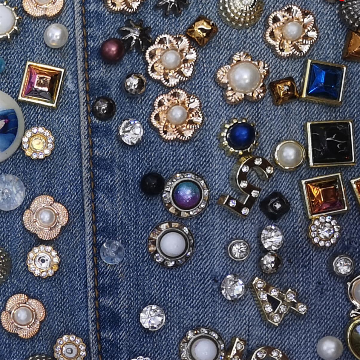 DOITOOL Manual Beading Machine Pearl Setting Tool Fixing Kit for DIY Hat Socks Random Color