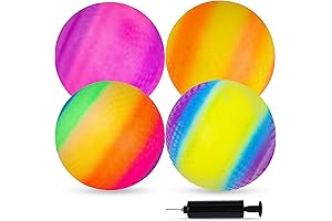 LovesTown 8.5" Rainbow Playground Ball Set