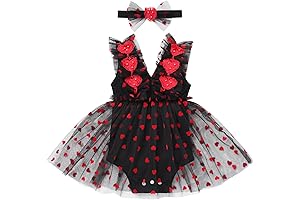 Sparkling Newborn Valentine's Day Photoshoot Outfit