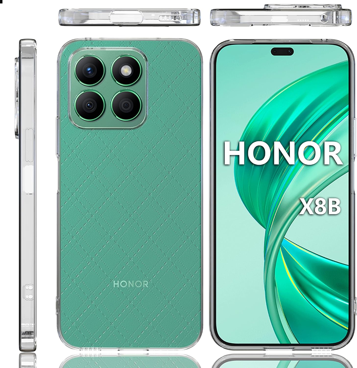 Per Honor X7b Custodia morbida in TPU per Honor X7b Custodia protettiva