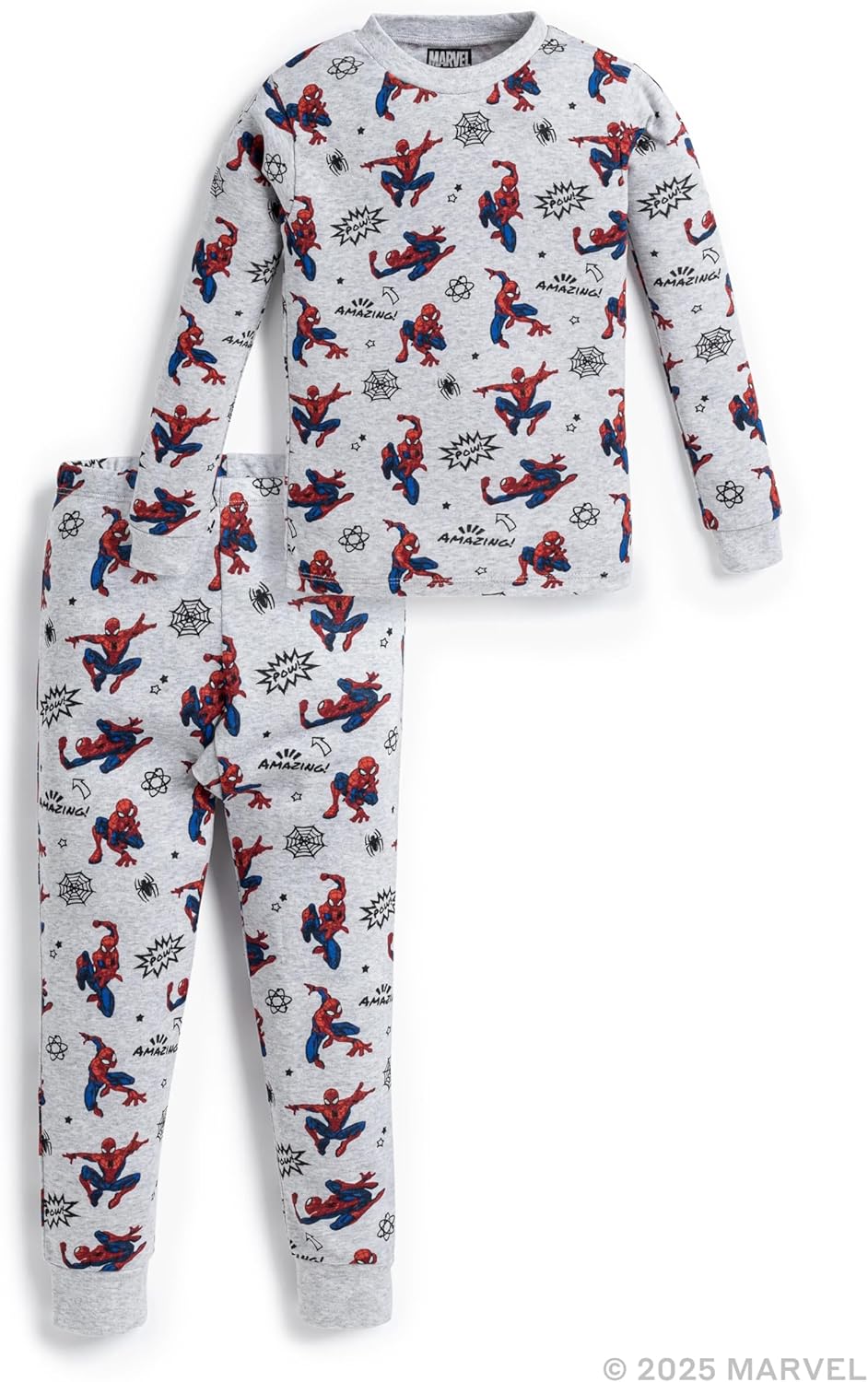MONICA + ANDY Toddler & Kids Two Piece Pajama Set, 100% Organic Cotton Clothes for Boys & Girls, Children PJs