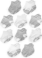 Vista 12 de Calcetines de algodón Fruit of the Loom con sujeción para bebé y niño pequeño