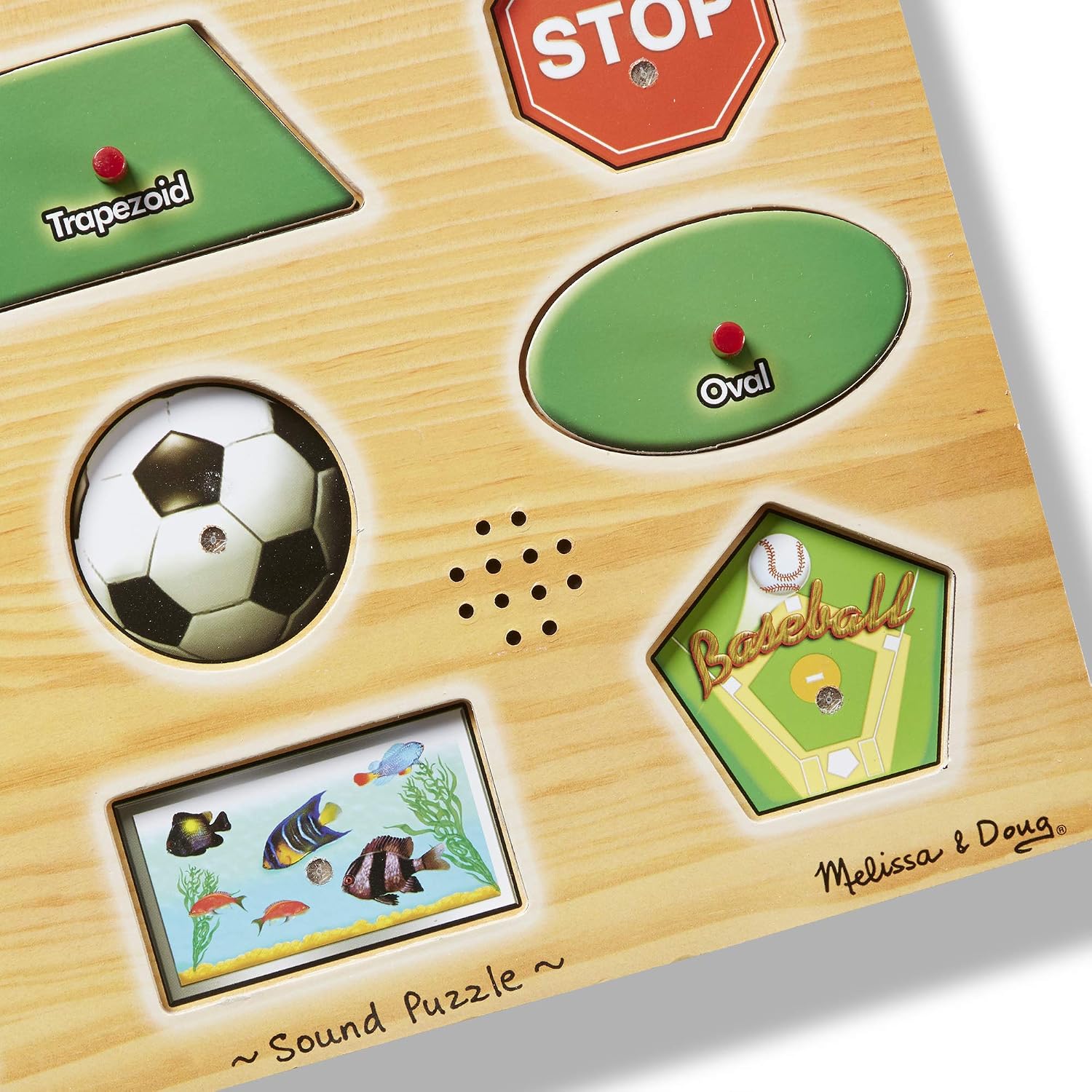 Melissa & Doug Shapes Sound Puzzle