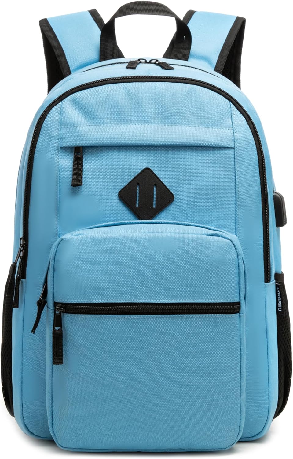 Backpack for Men and Women, School Backpack for Boys Girls, Lightweight Casual High School Bookbag, Daily-use Travel Laptop Backpack Fits 15.6 Inch Notebook