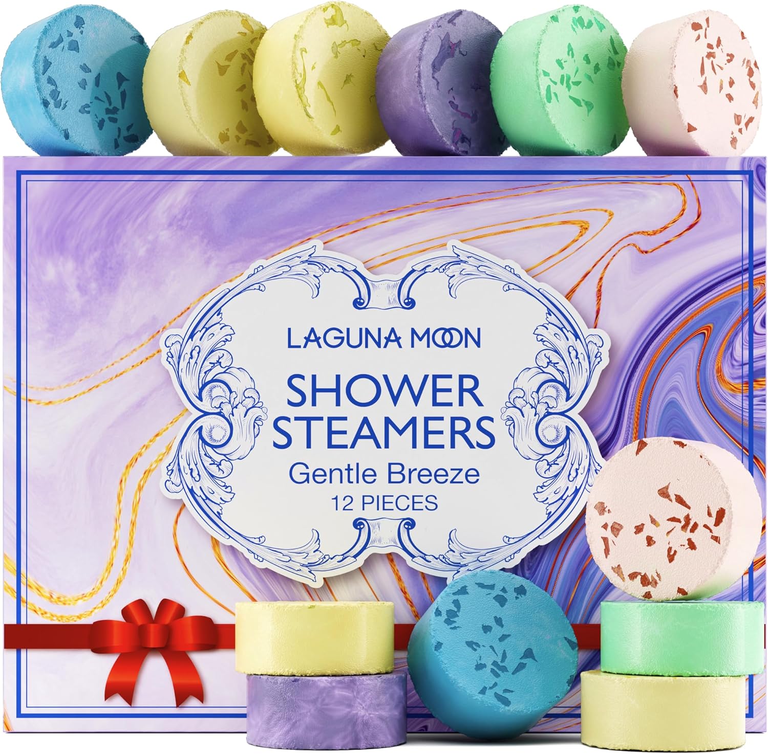 Aromatherapy Shower Steamers – 12pc Variety Pack Essential Oil Shower Steamers – Self Care, Nasal Relief, Relaxation, Pampering Vapor Shower Tablets for Home Spa, Christmast Set, Gifts for Men, Women
