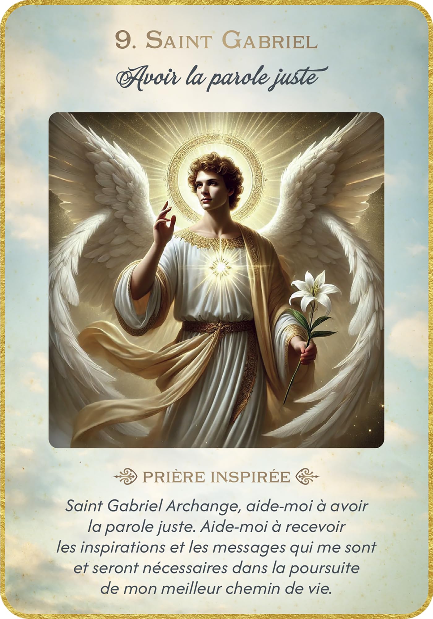 L'Oracle des Saints