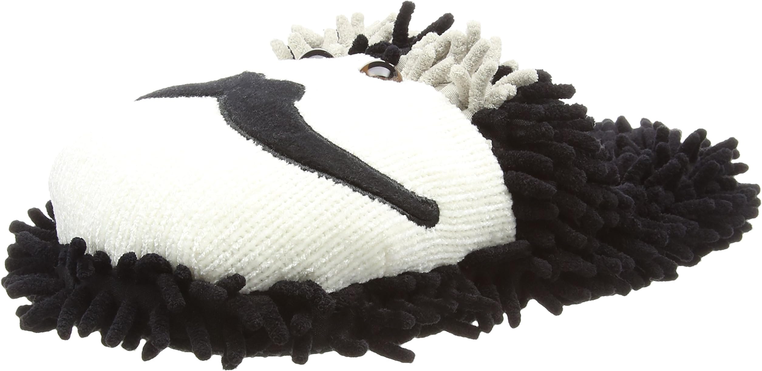 Aroma Home Moustache Fuzzy Friend Slipper