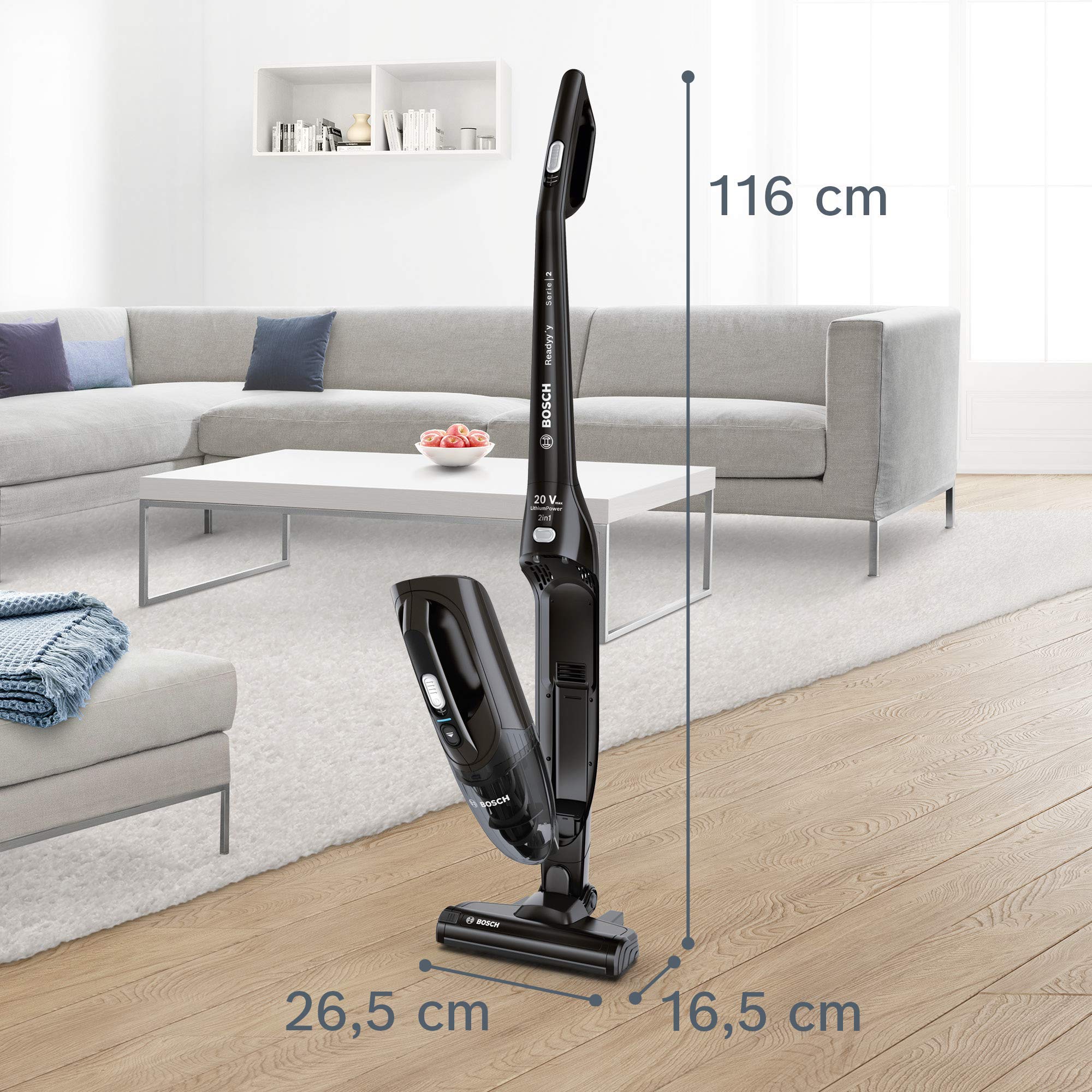 Bosch Readyy'y Serie 2 BCHF2MX16 Grijs - - Voor 23.59u, morgen