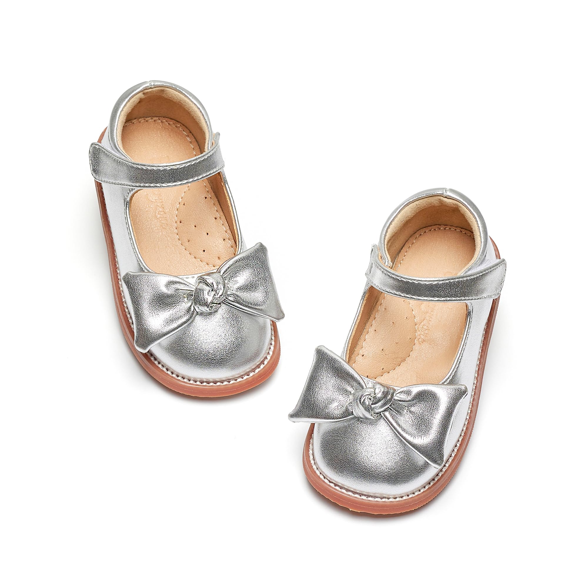 Flaryzone Toddler Girls Mary Jane School Uniform Oxfords Dress Shoes Flats