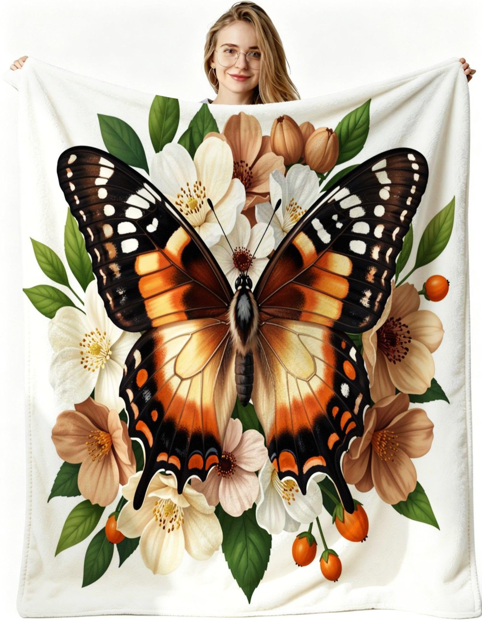 Manta Entretiempo Grande, Flores Amarillas, 220x240 cm, AQ7247