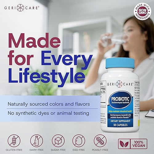 Miniatura 5 de Saccharomyces Buolardii Probióticos, 50count