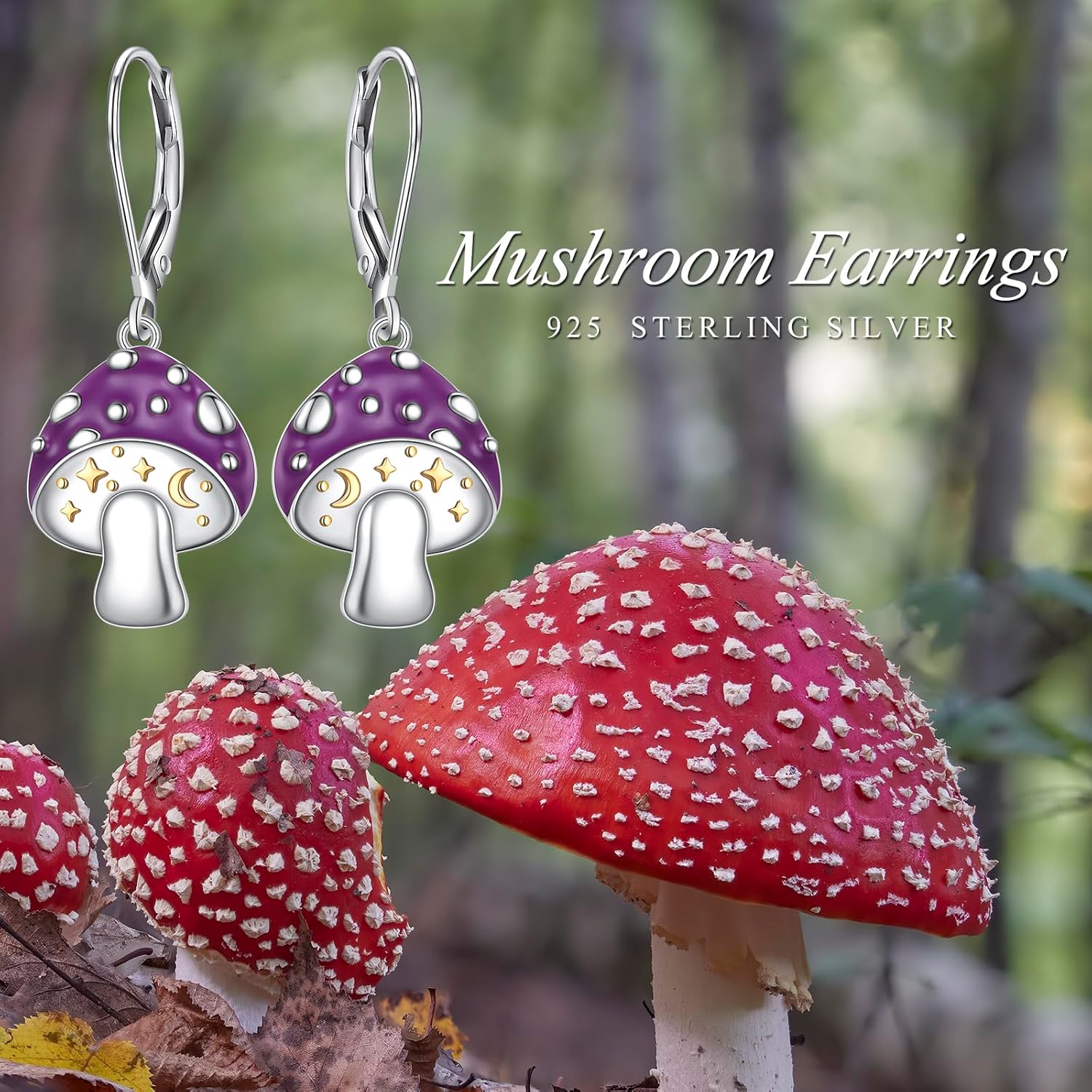 Alphm 925 Sterling Silver Lotus/Tulip/Scottish Thistle Flower Earrings for Women Lotus/Tulip/Scottish Thistle Flower Jewelry for Mom Wife Daughter Sister