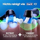 Oral-B Brosses à Dents Electriques iO 3 Duo avec 2 Brossettes de Rechange, Noire et Rose - 3 Modes de Brossage dont Douceur et Blancheur, Capteur de Pression sur les Gencives, Batterie Rechargeable - 5