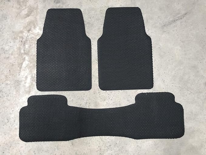 Universal Hex Dirt Catcher AntiSlip AllSeason Car Floor Mat