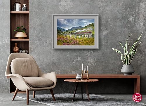 Miniatura 4 de Glenfinnan Viaduct - Rompecabezas de 1000 piezas, impresión HD de alta calidad con colores vivos para adultos y adolescentes, rompecabezas