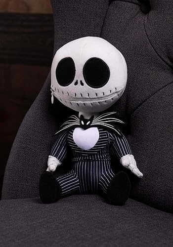 Miniatura 3 de QMx Quantum Mechanix - Pesadilla antes de Navidad - Jack Skellington Zippermouth peluche