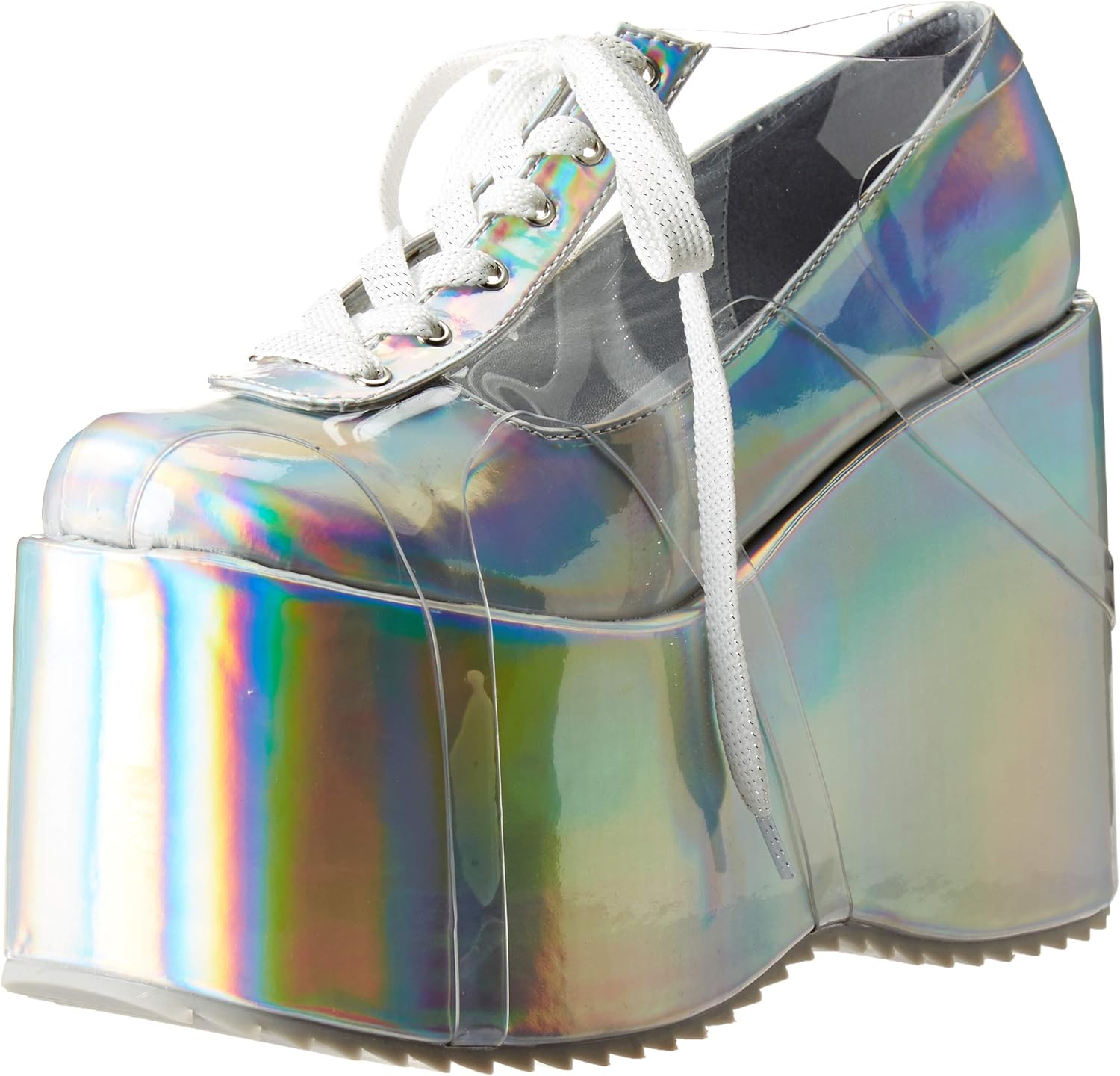 Ellie Shoes womens Sunny Shoe Platform, Silver, 8 US