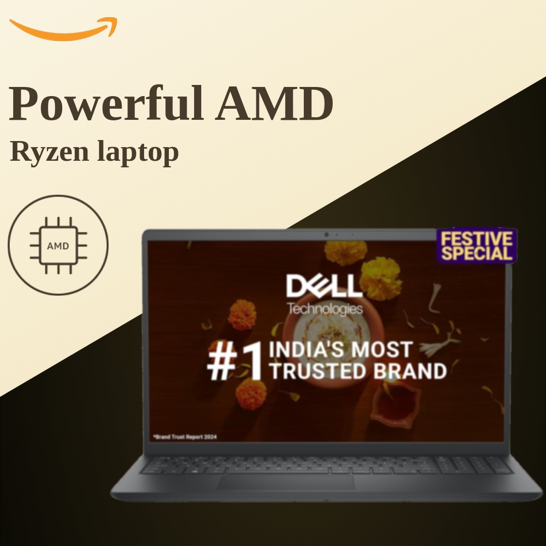 Dell Inspiron 15 3535, Windows 11 Home AMD Ryzen 5 7520U, 8GB RAM