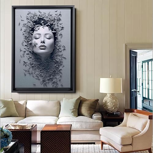 Miniatura 3 de Forest Girl Print, Wall Art, Affiche, Nature Print, Gift for Her