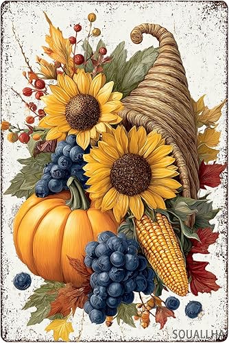 Miniatura 24 de Letrero de estaño divertido Deseos cálidos de invierno Gato Letrero de metal divertido Letreros de invierno rústicos Decoración de pared para patio