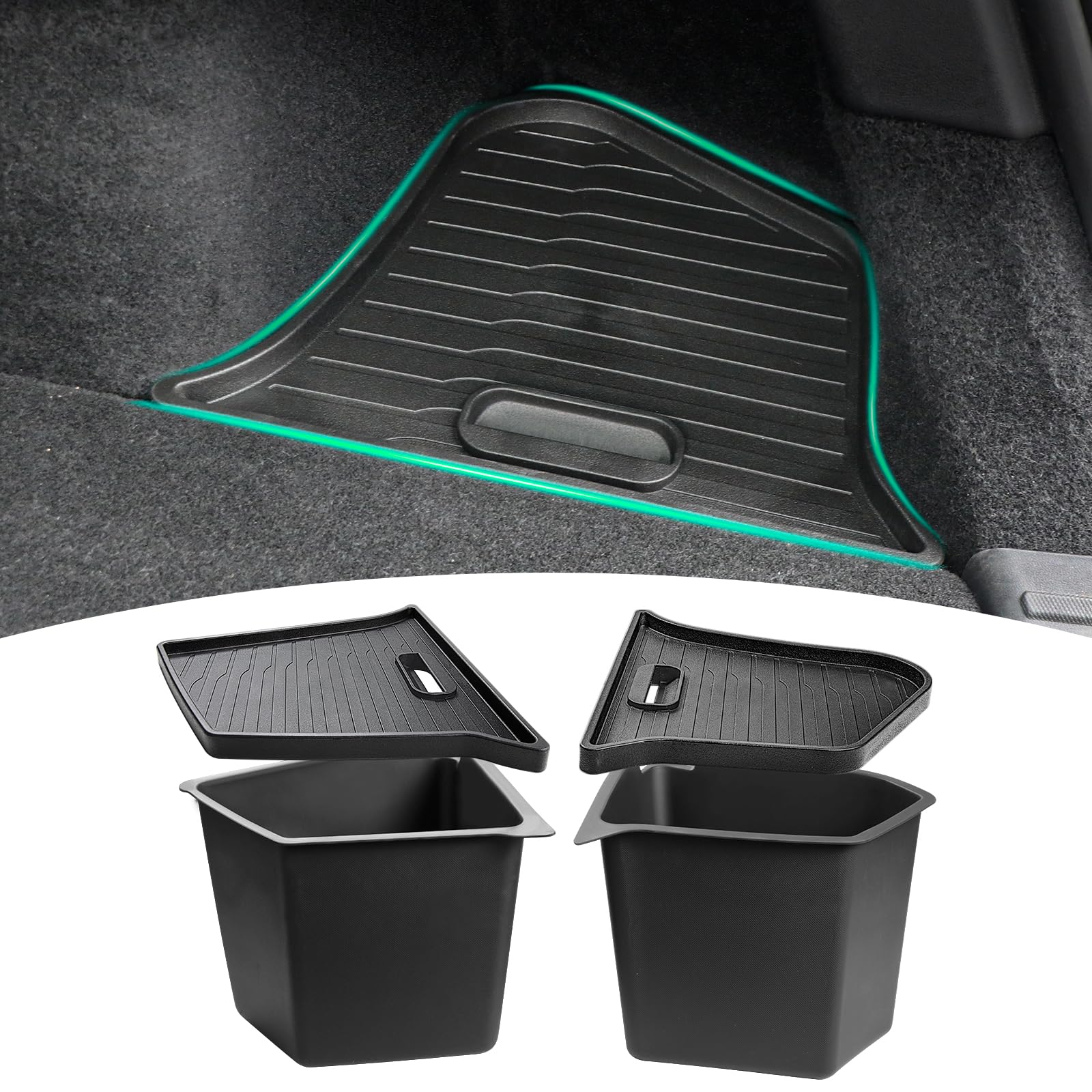  VOTOHRT Rear Trunk Organizer 