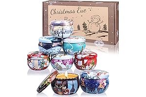 Christmas Scented Candles Gift Set - Perfect Coworker Christmas Gifts