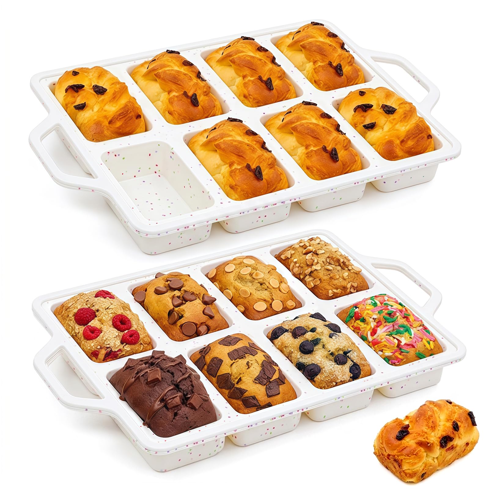 Vinino Mini Silicone Loaf Pans