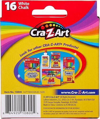 Miniatura 2 de Cra-Z-art Tiza blanca, 16 unidades (10800-48)
