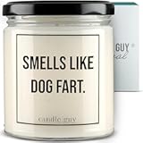Scented Candle &vert; Smells Like Dog Fart&period; &vert; Hand Poured 100&percnt; Soy Wax &vert; 70 Hours Burn Time