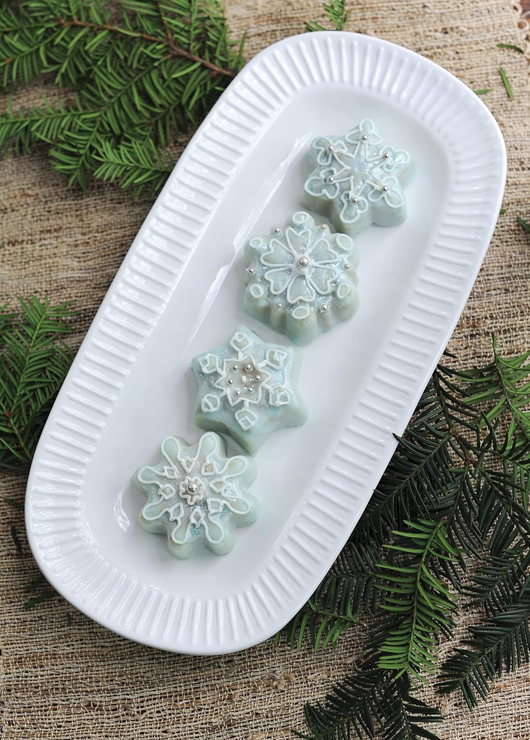 Nordic Ware Frozen Snowflake Cakelet Pan - Image 6