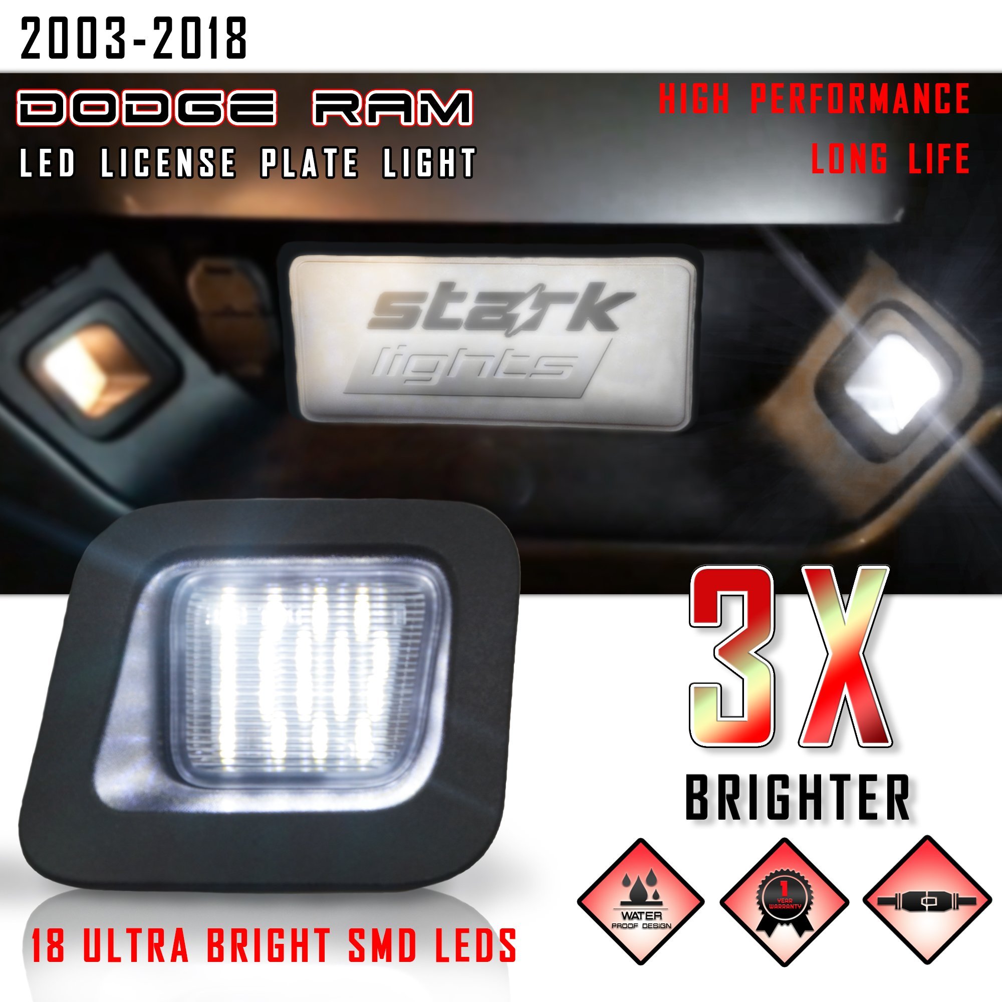 Conjuntos De Luz De La Matrícula Para Ram 1500