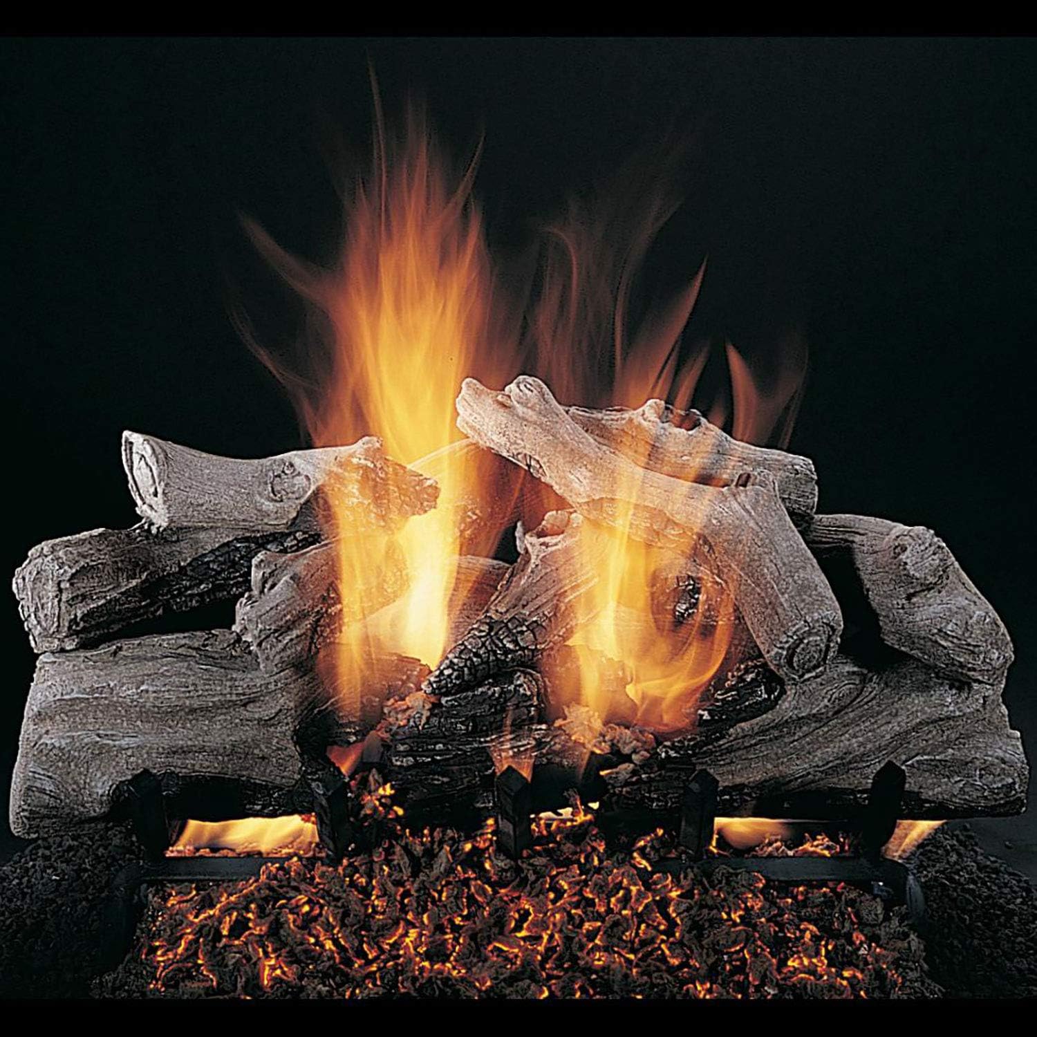 Rasmussen Evening Campfire Gas Logs (EC30), Logs Only, 30-Inch