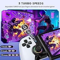 Vista 6 de Mobile Gaming Controller for iPhone 15/16 Series/Android/Switch 2/Switch/OLED/iPad Mini, Wireless Phone Controller with Hall Joysticks/Hall
