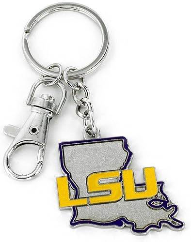 Miniatura 2 de Llavero pesado de diseño del estado doméstico de la NCAA - Accesorios coloridos y duraderos para llaves, bolsas y monederos