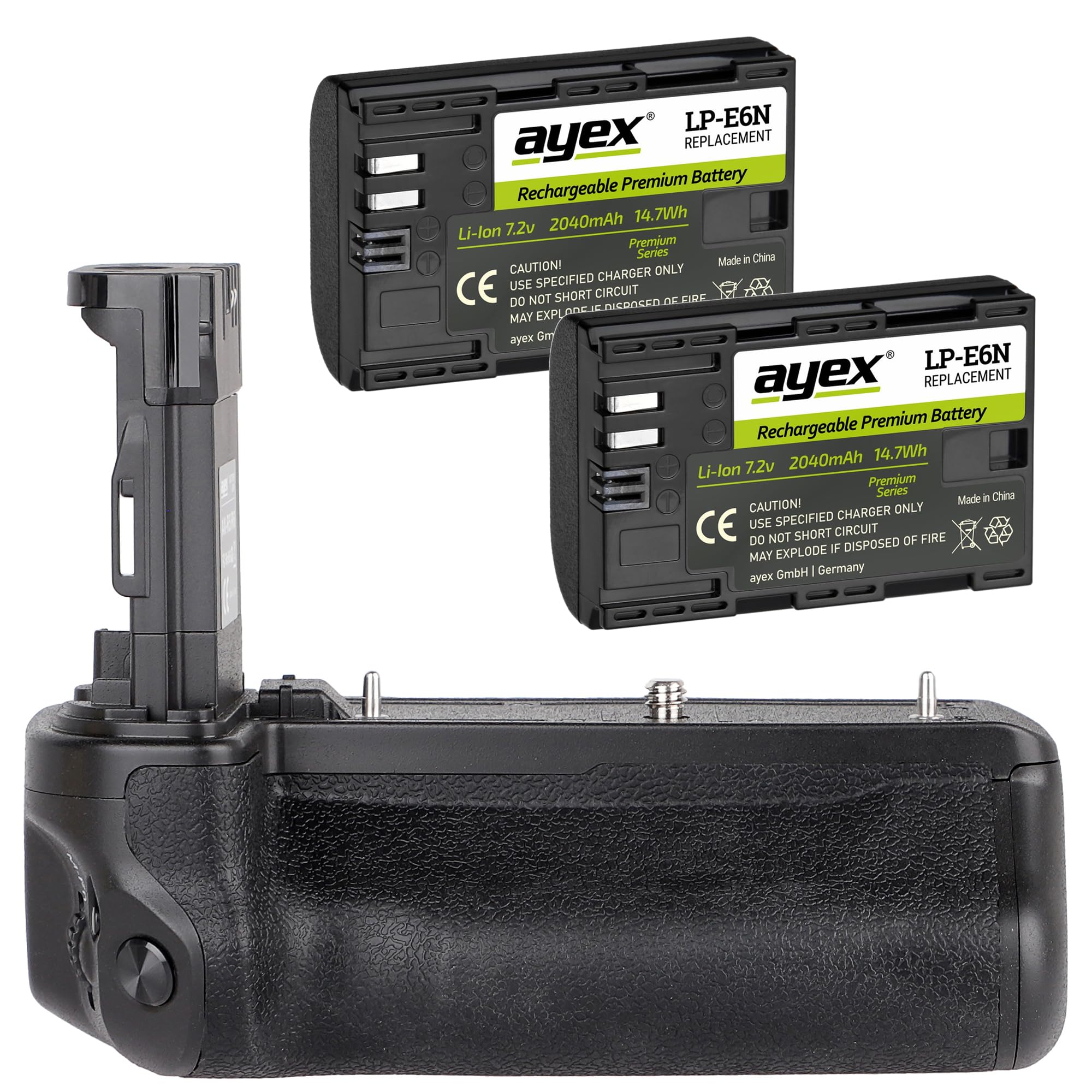 Ayex Battery Grip Compatible With Canon EOS R5 R6 R6 Mark II Such As BG - View #10