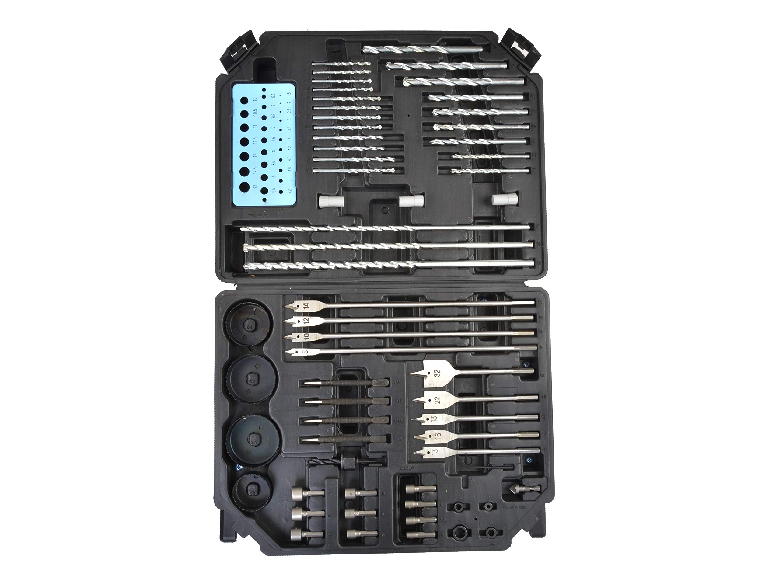 BSD Ensemble de Punte e Inserti di Avvitatore - Set de Punte per Metallo, Legno e Cemento - Punte Metallo HSS, Punte per Legno, Punte per Cemento - 300 Pezzi