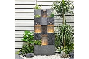 45-Inch Indoor Water Fountain for a Tranquil Oasis
