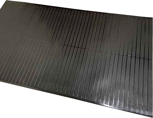 Miniatura 7 de Floor Protector Collection - Alfombra protectora personalizable para interiores, impermeable, antideslizante, con diseño negro, para entrada, patio,