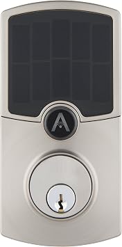 Array 23502-119 WiFi Enabled Smart Deadbolt, Satin Nickel