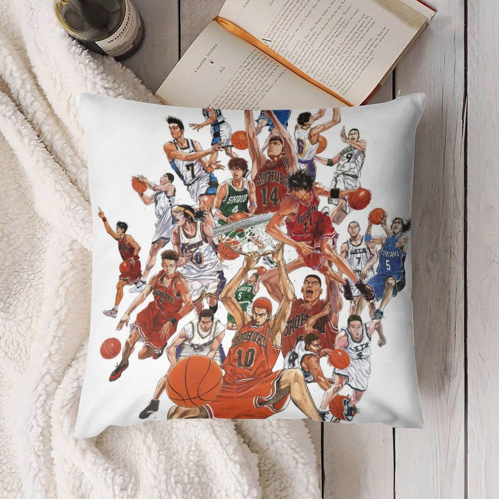 Amazon.co.jp: スラムダンククッションカバークッションカバー 50x50