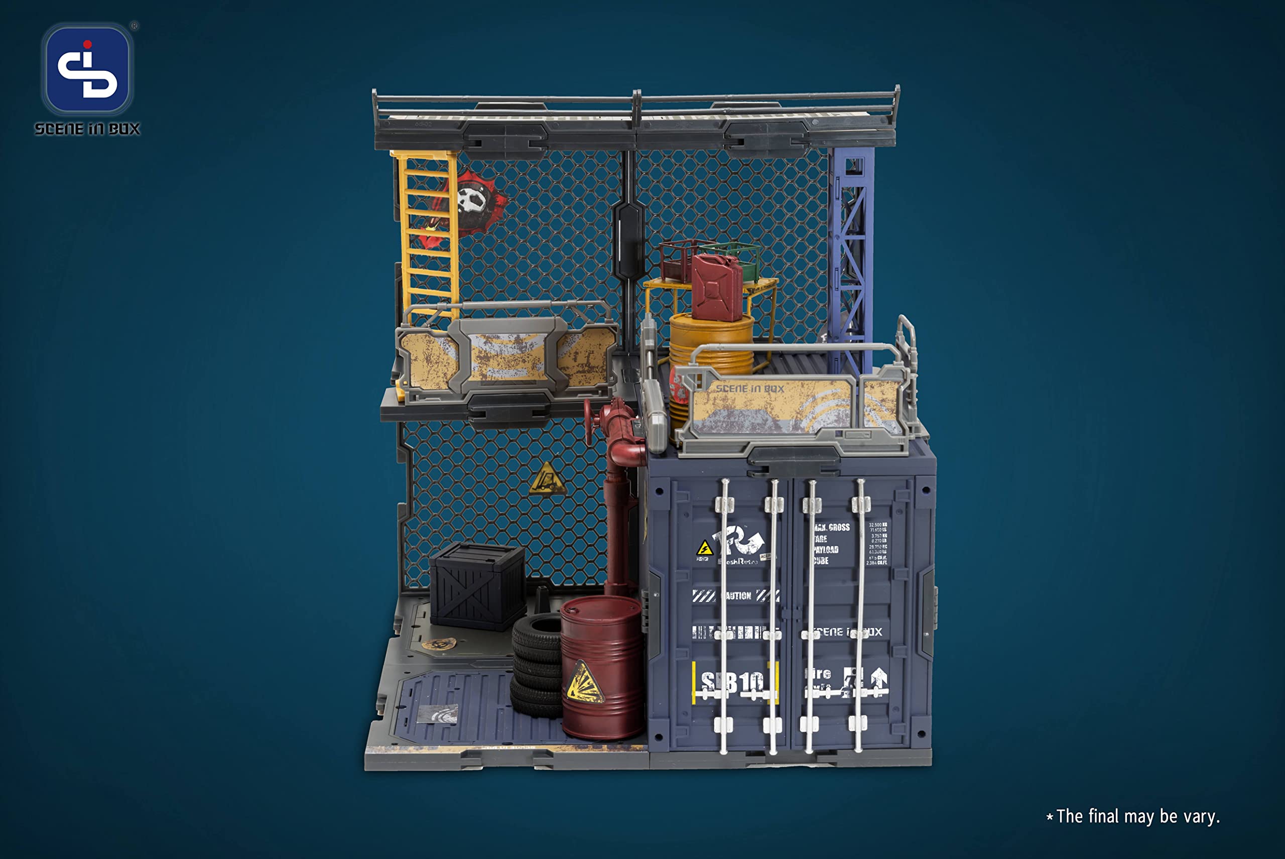 Amazon.co.jp: FRESH RETRO ジオラマビルディングセット SIB10