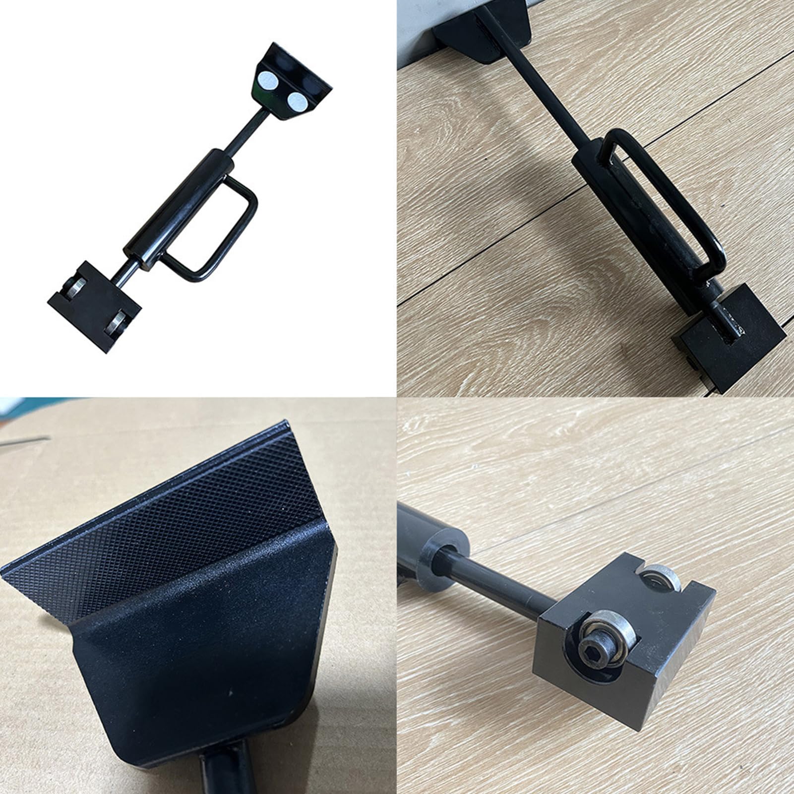 Barra di trazione per pavimenti in laminato, in acciaio A3, estrattore per plancia di installazione, strumento per pavimenti con barra di trazione, installazione senza martello, strumento per