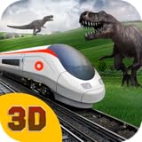 Drive your train in dino land!